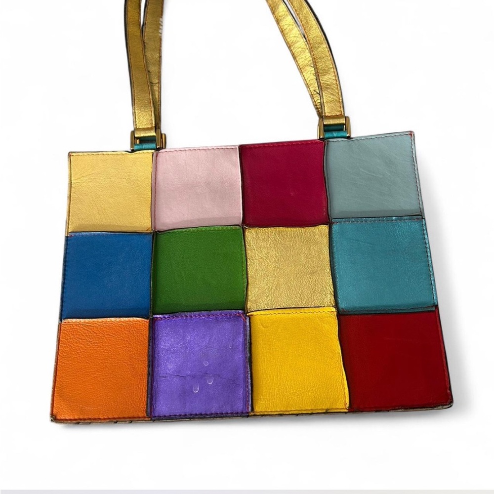 Petro Zillia Multicolor rainbow 🌈 Patchwork purse
